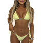 Tropics Bikini Top - Baby Yellow