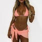 Tropics Bikini Top - Coral