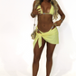 Tropics Bikini Top - Baby Yellow