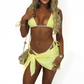 Tropics Bikini Top - Baby Yellow