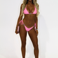 Tropics Bikini Top - Bubblegum Pink