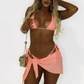 Tropics Bikini Top - Coral